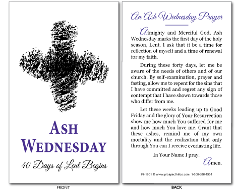 Prayer for Ash Wednesday – Keash Parish