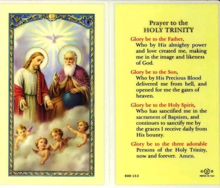 Prayer to the Holy Trinity Keash Parish